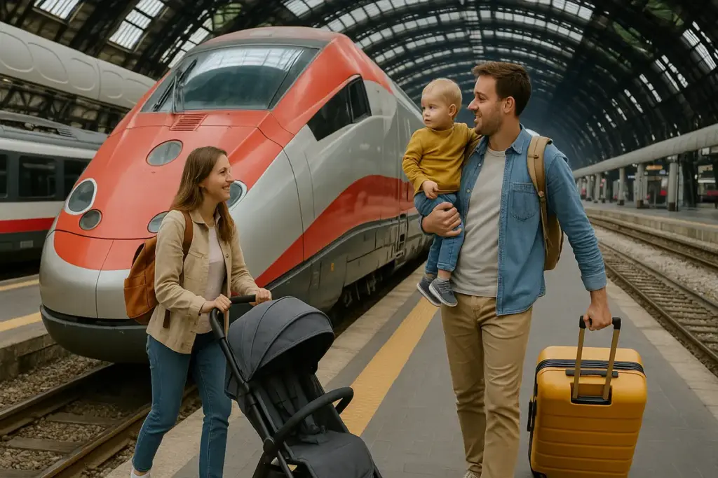 Viaggiare con bambini piccoli in Italia: I servizi utili che rendono più semplice ogni spostamento