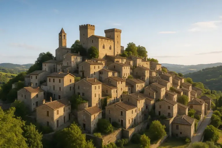 Qual è la regione ideale per una fuga tra borghi medievali? Svela paesi ancora poco visitati
