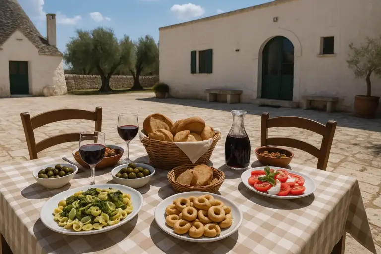Pranzo in una masseria pugliese: cosa aspettarsi Scopri l’esperienza culinaria autentica che puoi vivere