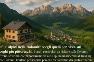 Rifugi alpini nelle Dolomiti: scegli quelli con vista sui borghi più pittoreschi