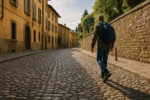 Strade acciottolate di Bergamo alta: come affrontarle senza stancarsi troppo