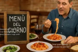 Menù del giorno nelle trattorie italiane: il modo più furbo per spendere poco