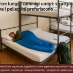 Dove dormire lungo i cammini umbri: strutture low cost che i pellegrini preferiscono