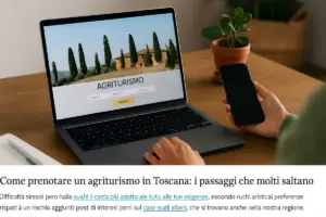 Come prenotare un agriturismo in Toscana: i passaggi che molti saltano
