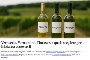 Vernaccia, Vermentino, Timorasso: quale scegliere per iniziare a conoscerli
