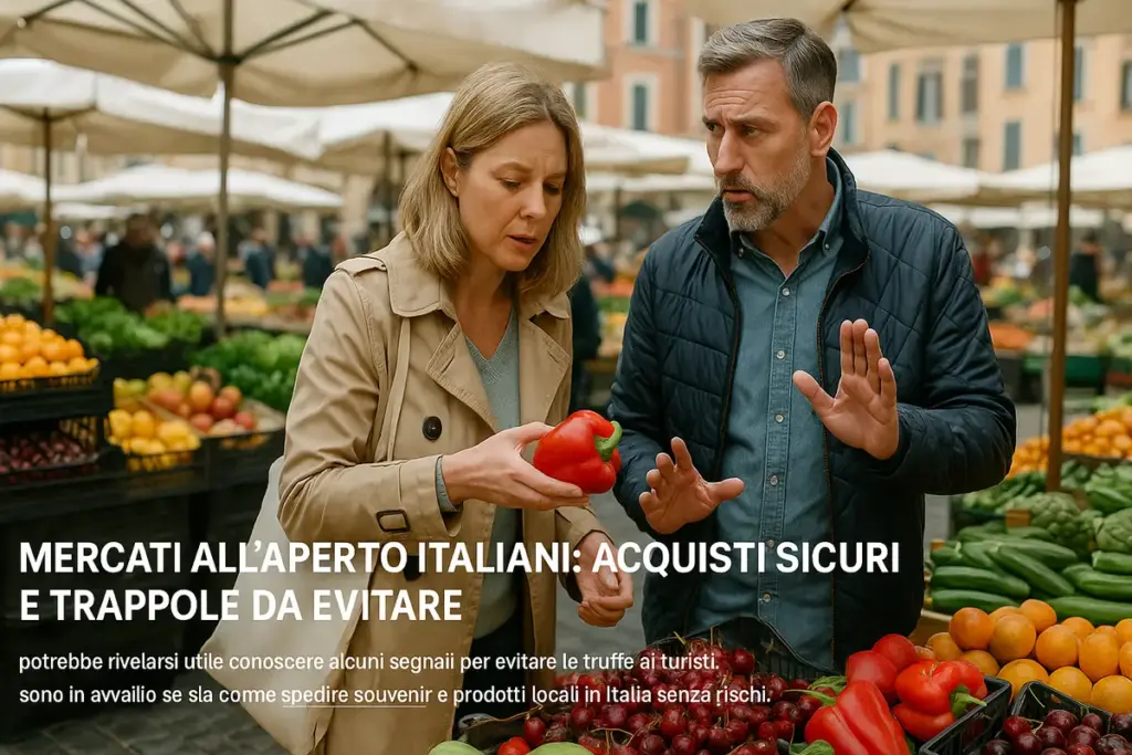 Mercati all’aperto italiani: acquisti sicuri e trappole da evitare