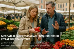 Mercati all’aperto italiani: acquisti sicuri e trappole da evitare