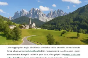 Come raggiungere i borghi meno noti delle Dolomiti: strade e alternative ai grandi valichi