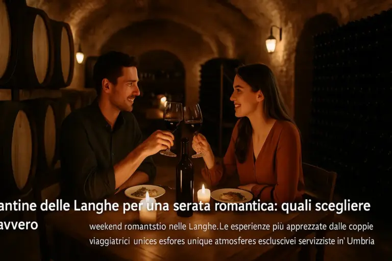 Cantine delle Langhe per una serata romantica: quali scegliere davvero
