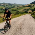 Ciclismo collinare nelle Marche: i tratti dove il fondo stradale sorprende