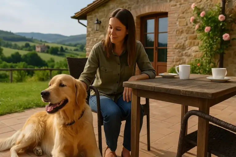 Cane al seguito in agriturismo: i servizi che non trovi scritti nelle descrizioni
