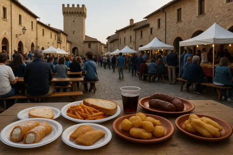Sagre in borghi medievali del Centro Italia: cosa mangiare e come arrivarci