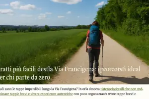 Tratti più facili della Via Francigena: i percorsi ideali per chi parte da zero
