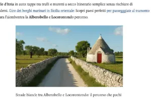 Strade bianche tra Alberobello e Locorotondo: il percorso che pochi seguono