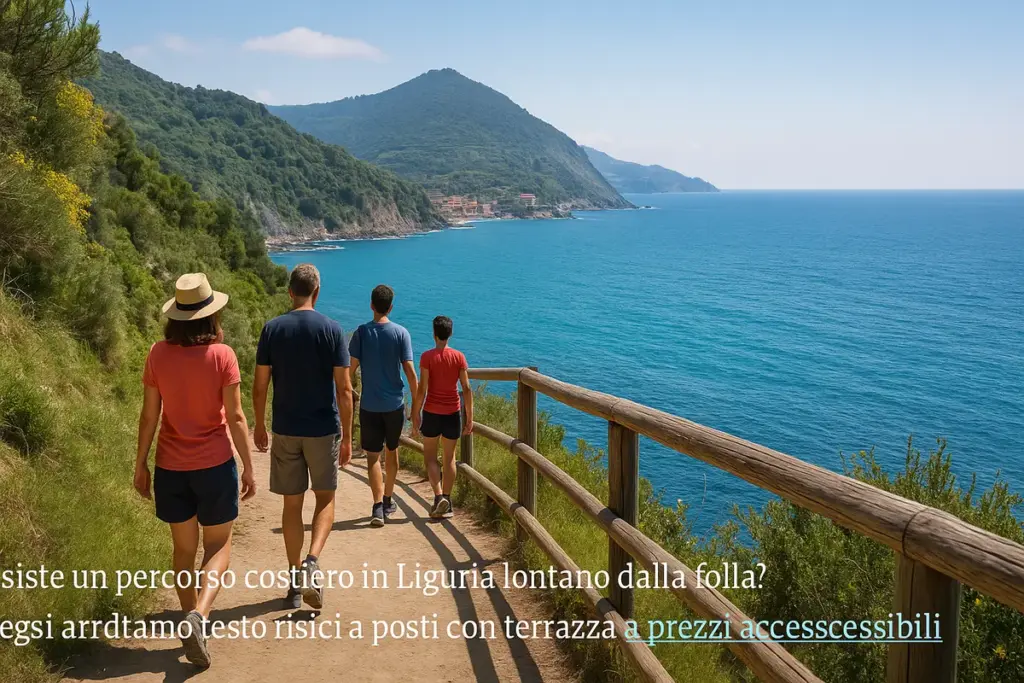 Escursioni costiere in Liguria adatte a tutti: i percorsi che non richiedono allenamento