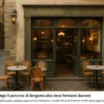 Bar storici lungo il percorso di Bergamo alta: dove fermarsi davvero