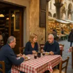 Locali tipici italiani vicino ai mercati storici: mangi meglio e spendi meno