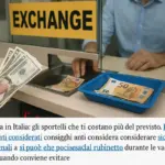 Cambio valuta in Italia: gli sportelli che ti costano più del previsto