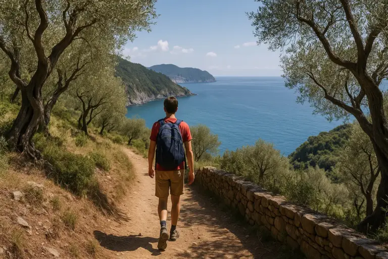 Liguria a piedi tra mare e ulivi: i sentieri lontani dai borghi più visitati