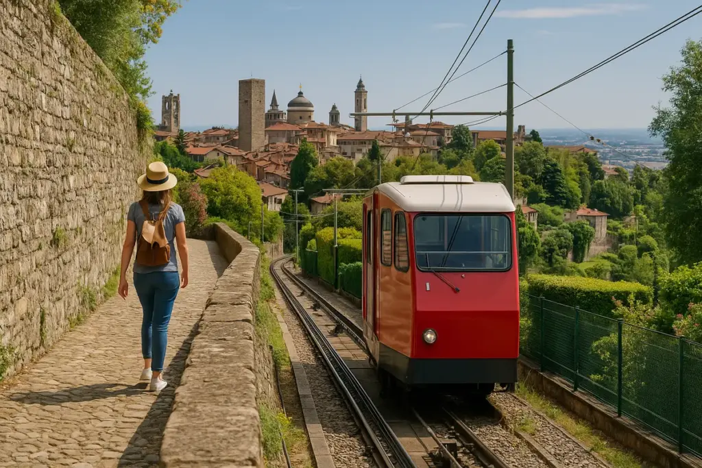 Funicolare o salita a piedi verso Bergamo alta: cosa scegliere per goderti tutto
