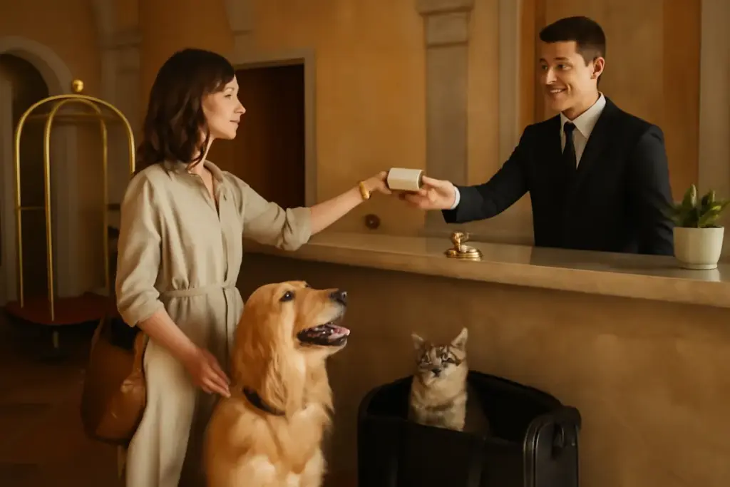 Hotel con animali domestici in Italia: tariffe, depositi e policy per cani e gatti