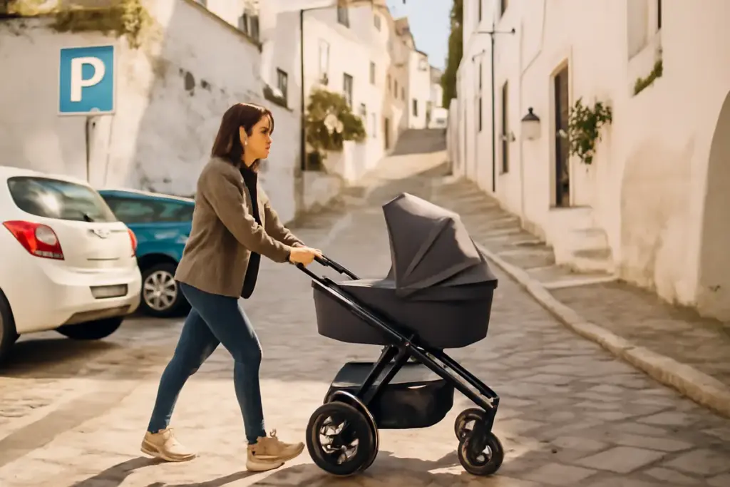 Ostuni con passeggino: strade, parcheggi e percorsi pratici
