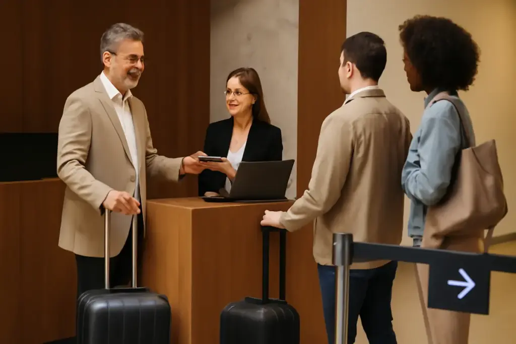 Check-in privato e check-in standard non sono la stessa cosa: le differenze