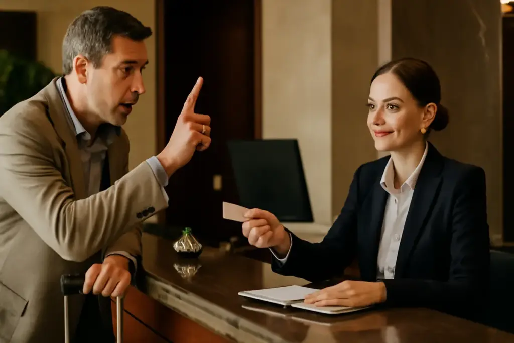 Chiedere l’upgrade in hotel funziona solo se lo fai al check-in