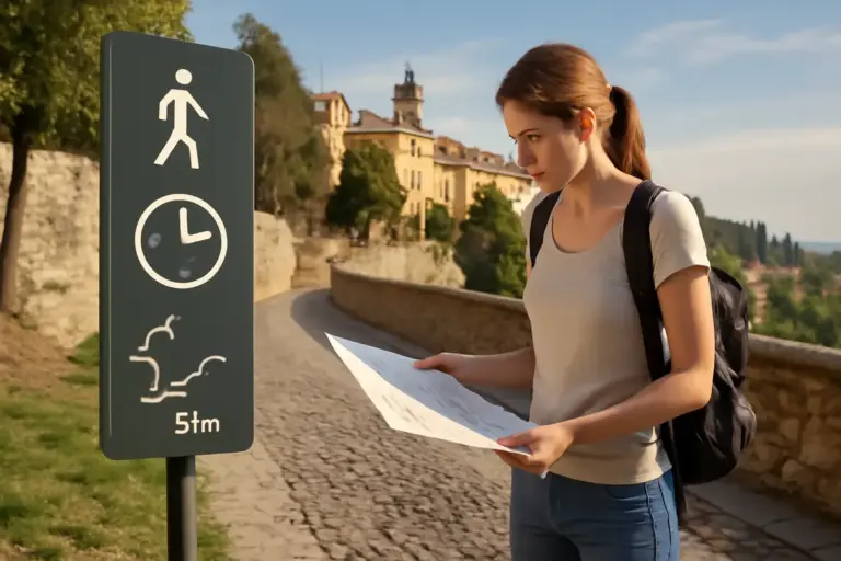 Per girare Bergamo Alta a piedi servono circa 3 ore e 5 km