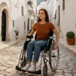La città bianca ha i sampietrini: le strade di Ostuni percorribili con carrozzina