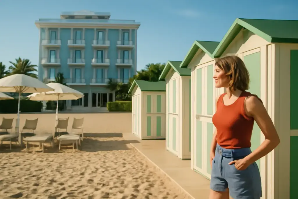 Hotel a Rimini con spiaggia privata: paghi la cabina o è inclusa?
