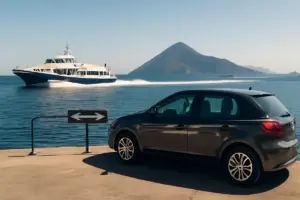 In aliscafo arrivi alle Eolie in metà del tempo, ma non puoi portare l’auto