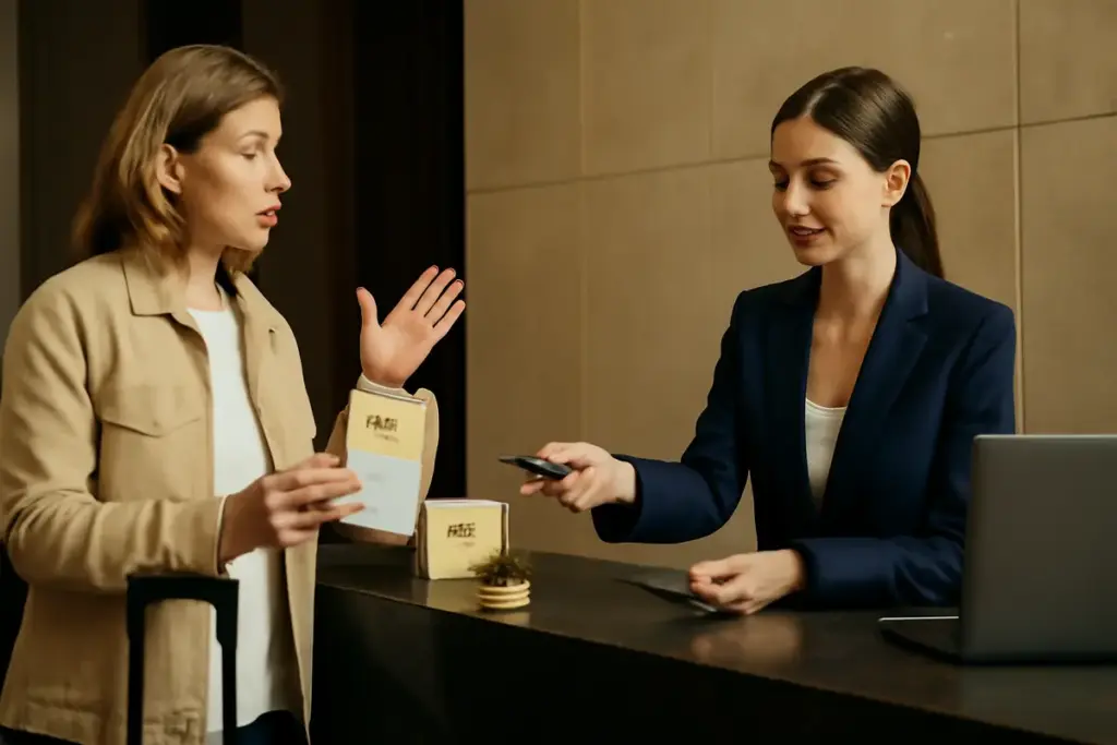 Per usare il bonus vacanza in hotel devi dirlo al check-in, non alla prenotazione