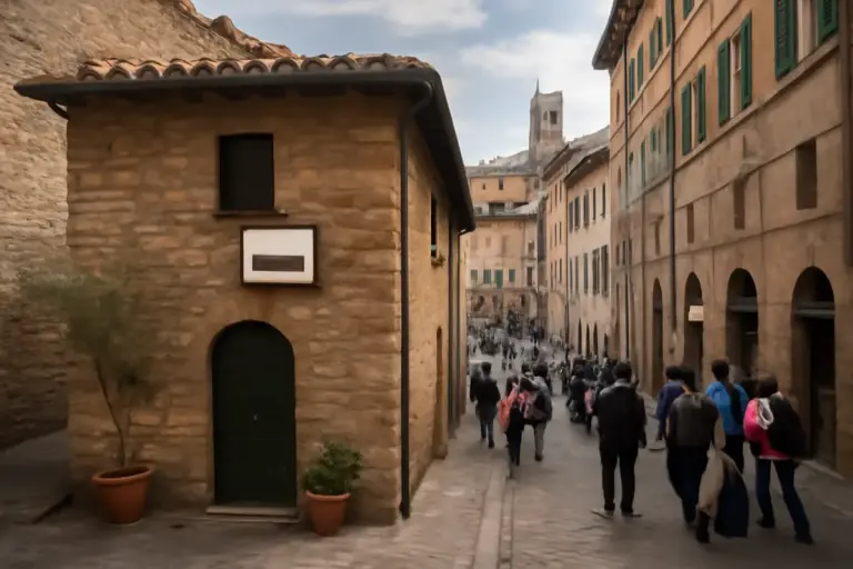Assisi ha un solo ostello comunale, Perugia ne ha diversi in centro