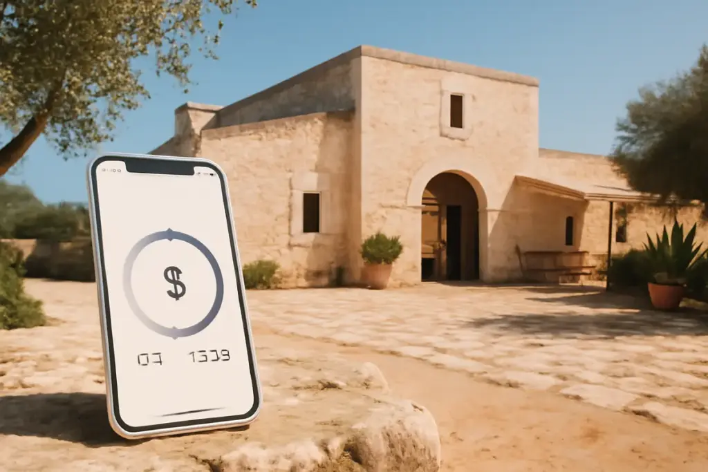 Soggiornare in una masseria a Trani costa tra 80 e 250 euro a notte